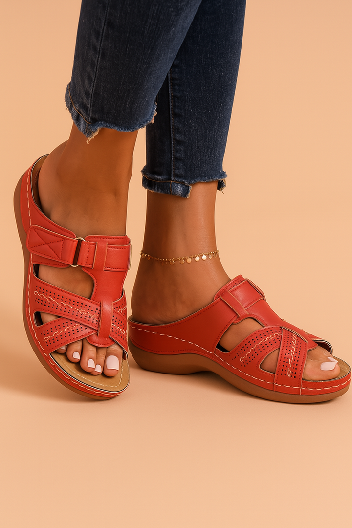 Agnieszka | Komfortable flip-flops med stropper 2