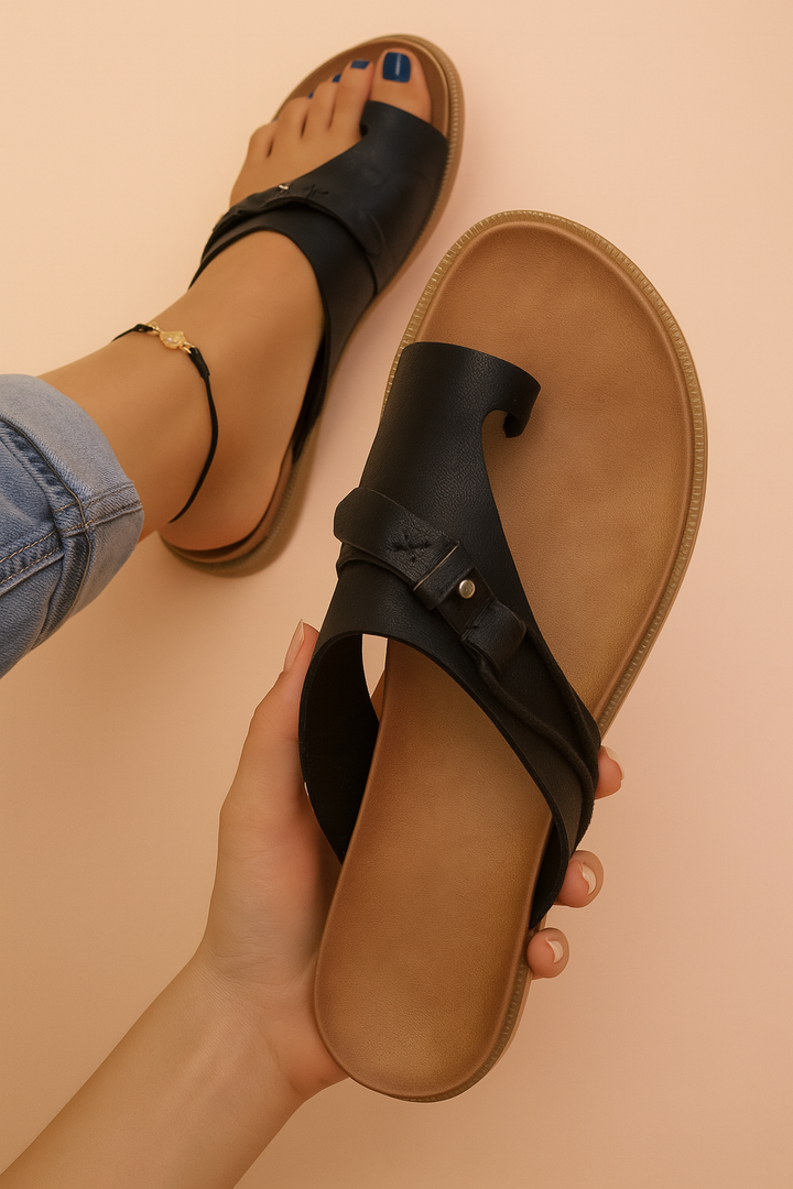 Julia | Stilige flip-flops med stropper 0
