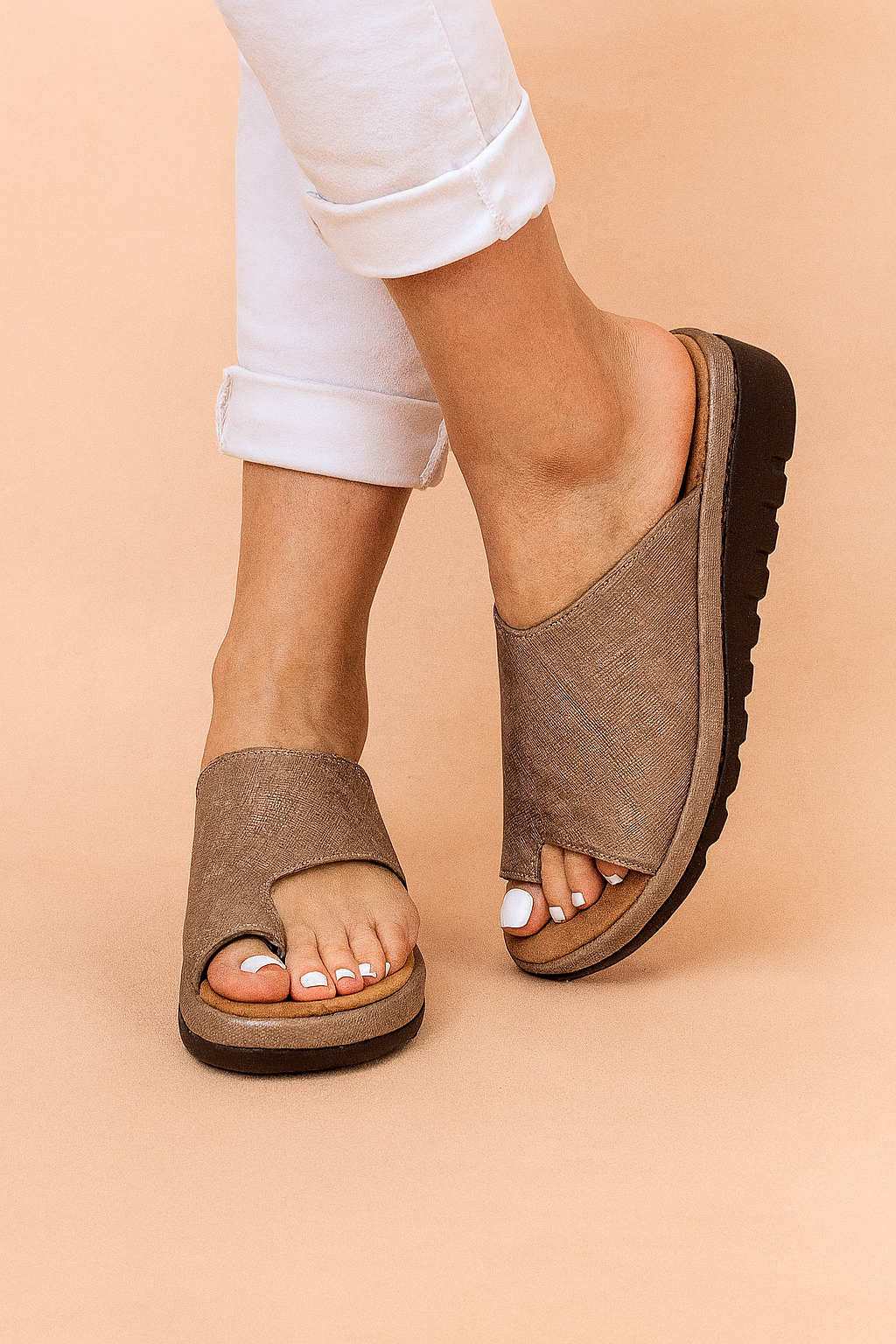 Maja | Komfortable platåflip-flops 5